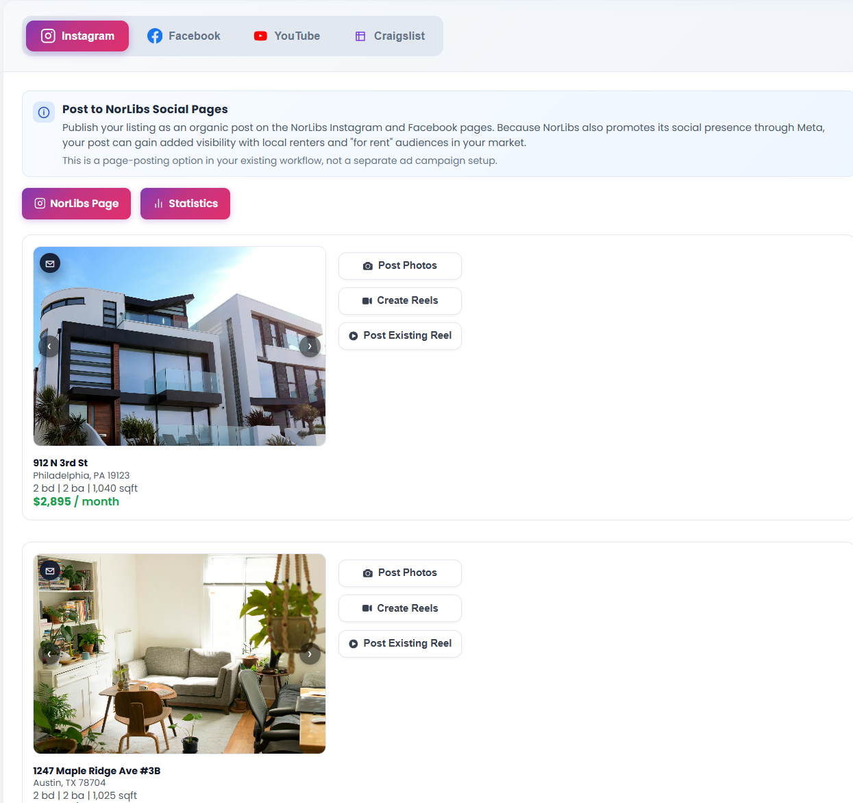 NorLibs Social and Publishing workflow